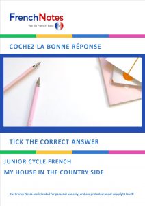 NEW JUNIOR CYCLE FRENCH CONTENT